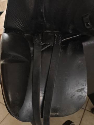 Sella da dressage Stubben  17" - 2013