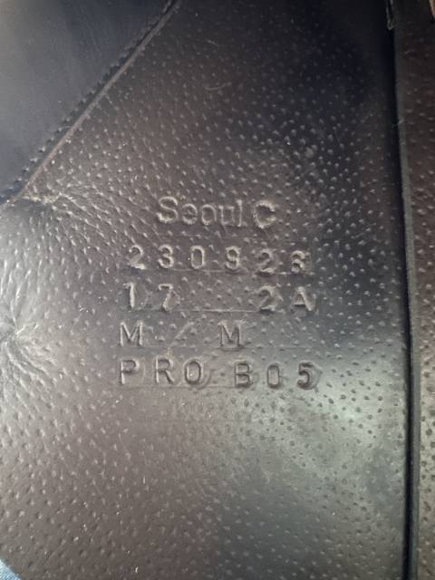 Sella da salto ostacoli Forestier  17" - 2023