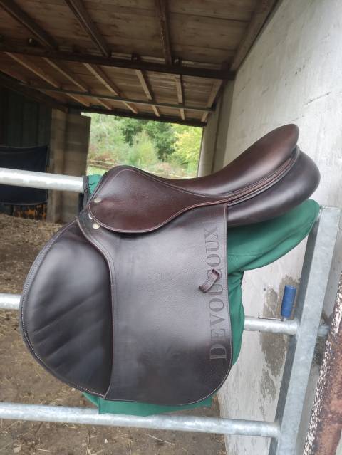 Sella mista Devoucoux  17.5" - 2015