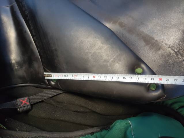 Sella mista Devoucoux  17.5" - 2015