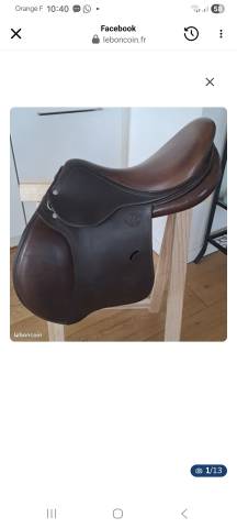 Sella mista Antar&egrave;s  17.5" - 2019