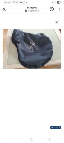 Sella mista Antar&egrave;s  17.5" - 2019