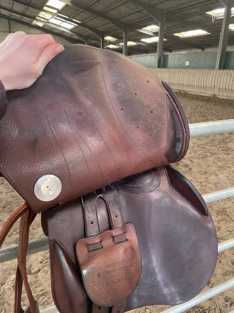 Sella da salto ostacoli Meyer  17" - 2021