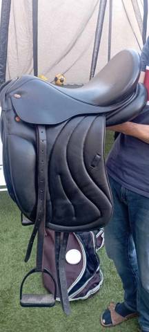 Sella da dressage Eric Thomas  17.5" - 2014