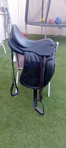 Sella da dressage Eric Thomas  17.5" - 2014
