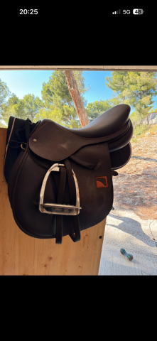 Sella da salto ostacoli Childeric  17.5" - 2023