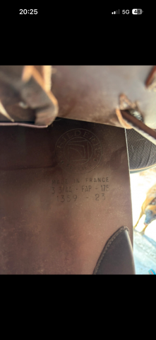 Sella da salto ostacoli Childeric  17.5" - 2023