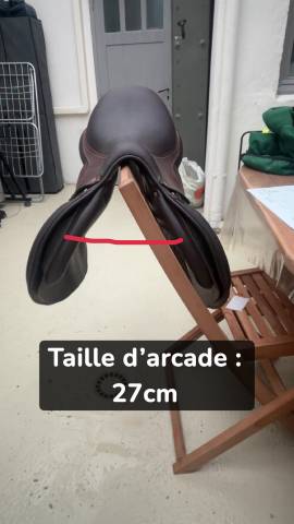 Sella da salto ostacoli Antar&egrave;s  17.5" - 2024