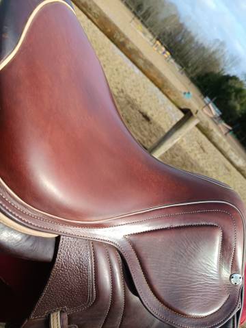 Sella da salto ostacoli CWD  17" - 2016