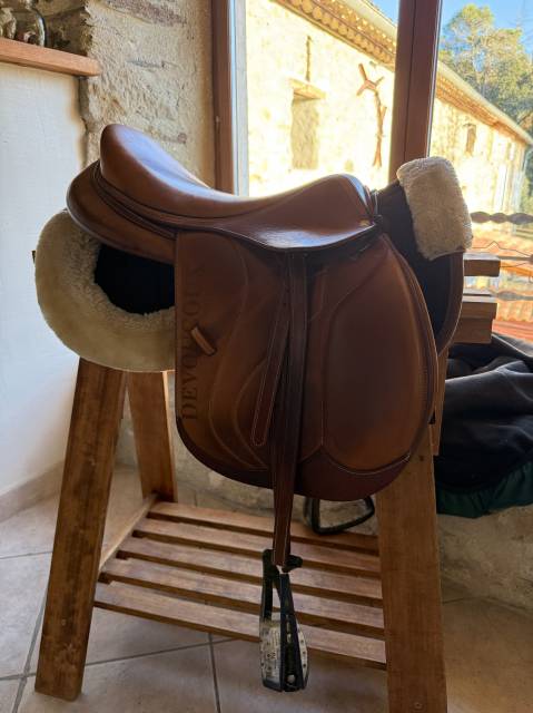 Sella mista Devoucoux  17" - 2018