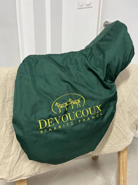 Sella da salto ostacoli Devoucoux Biarritz 17.5" - 2010