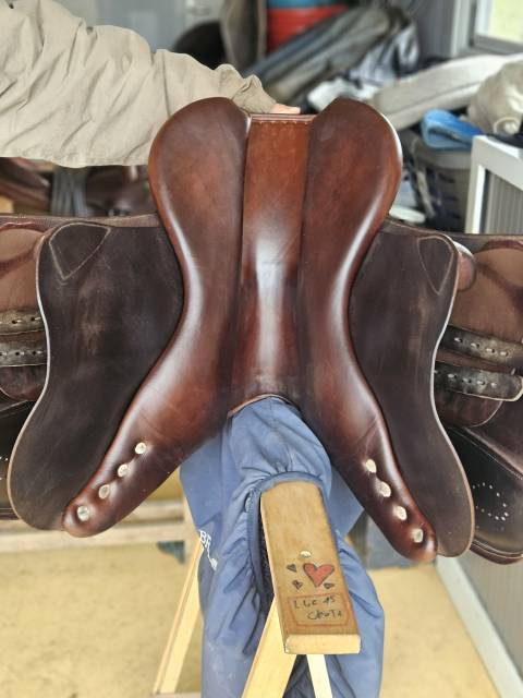 Sella da salto ostacoli Delgrange  17.5" - 2022