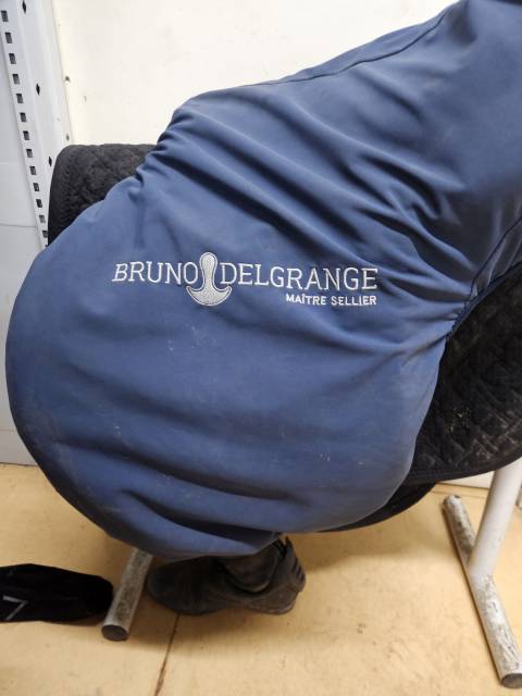 Sella da salto ostacoli Delgrange  17.5" - 2022