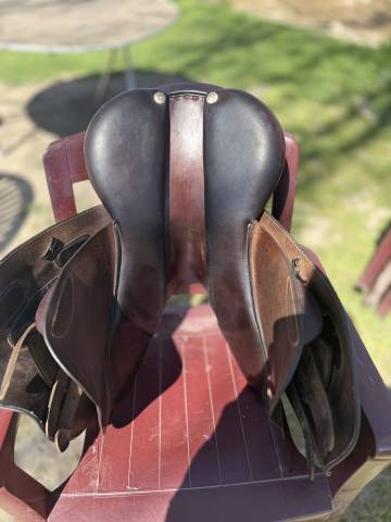 Sella da salto ostacoli GBS  17.5" - 2017