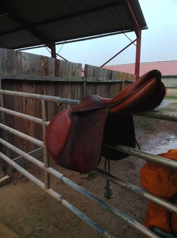 Sella da salto ostacoli Butet  17.5" - 2018