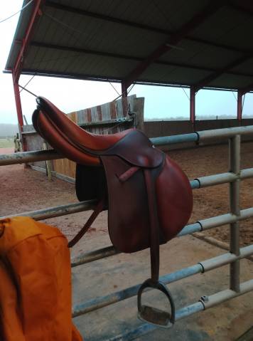 Sella da salto ostacoli Butet  17.5" - 2018