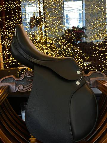 Sella da salto ostacoli Prestige Italia Golden France 17" - 2025