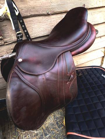 Sella da salto ostacoli CWD  17.5" - 2019