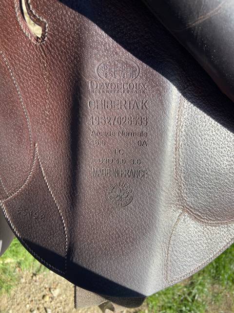 Sella da cross Devoucoux  16.5" - 2019