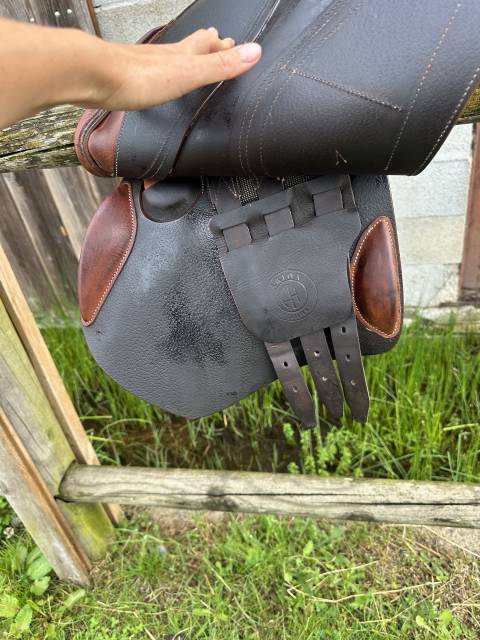 Sella da salto ostacoli  jumping 17" - 2024