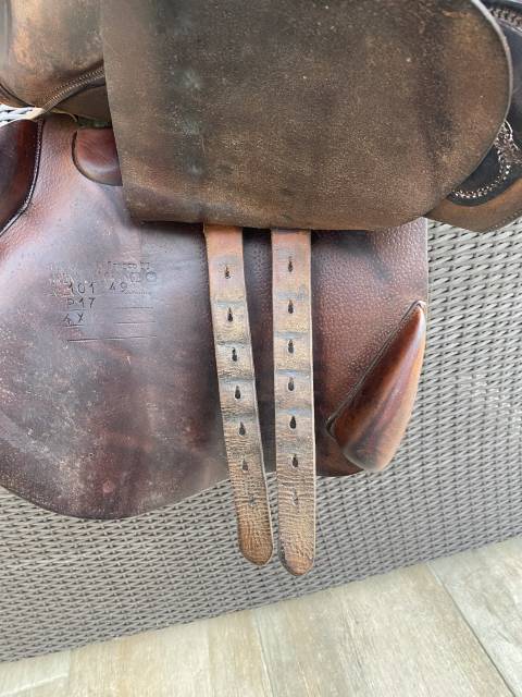 Sella da salto ostacoli Delgrange  17" - 2010