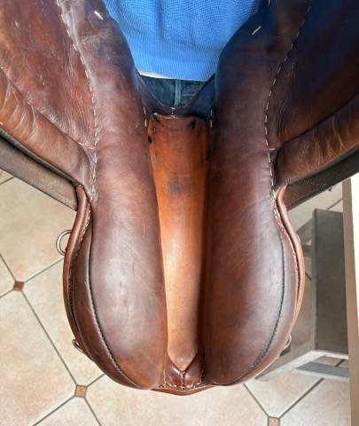 Sella mista Stubben  17.5" - 2010