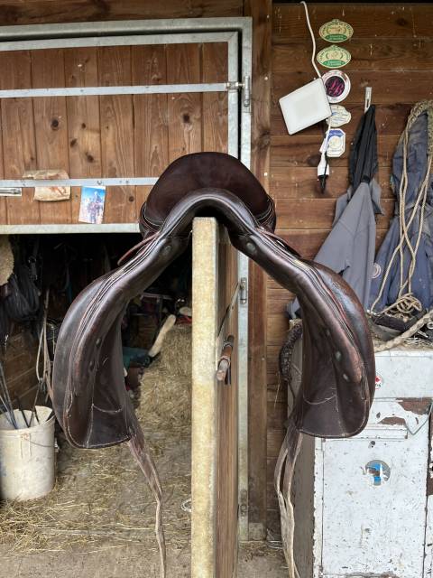 Sella da cross Devoucoux  17.5" - 2011