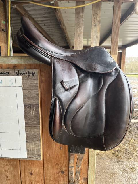 Sella da cross Devoucoux  17.5" - 2011