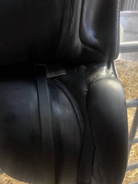 Sella da dressage Stubben  17.5" - 2017