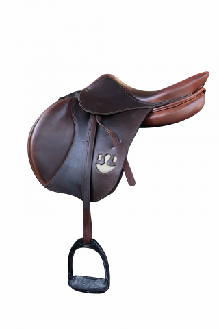 Sella da salto ostacoli Delgrange  17" - 2021