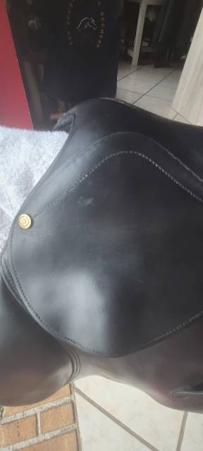 Sella da salto ostacoli Delgrange  17.5" - 1996