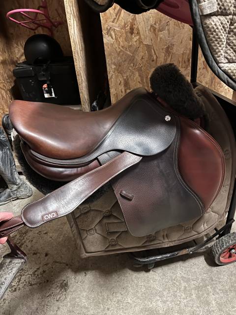 Sella da salto ostacoli CWD  17.5" - 2022