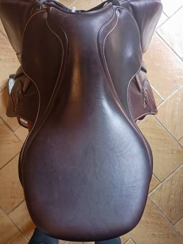 Sella da salto ostacoli Antar&egrave;s Advanced plus veau  17.5" - 2024