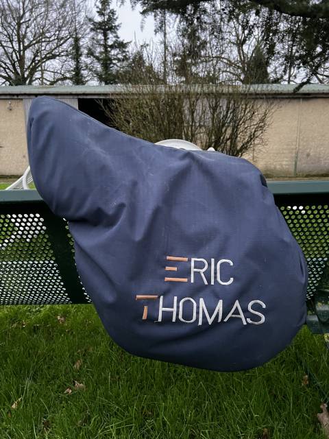 Sella da salto ostacoli Eric Thomas  17.5" - 2022