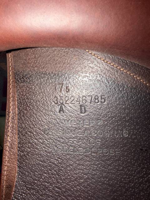 Sella da salto ostacoli Meyer  17.5" - 2024