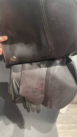 Sella da salto ostacoli Devoucoux  17.5" - 2017