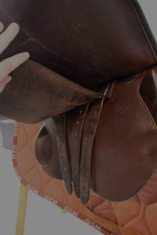 Sella da salto ostacoli Forestier  17" - 2023