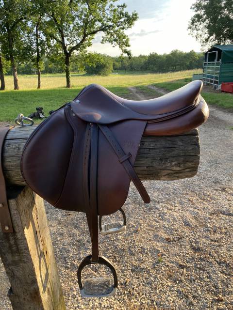 Sella mista Devoucoux  17.5" - 2016