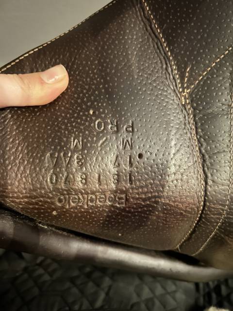 Sella da salto ostacoli Forestier  17" - 2018