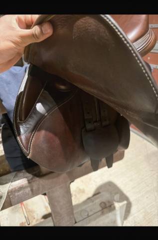 Sella da salto ostacoli Antar&egrave;s  17" - 2008