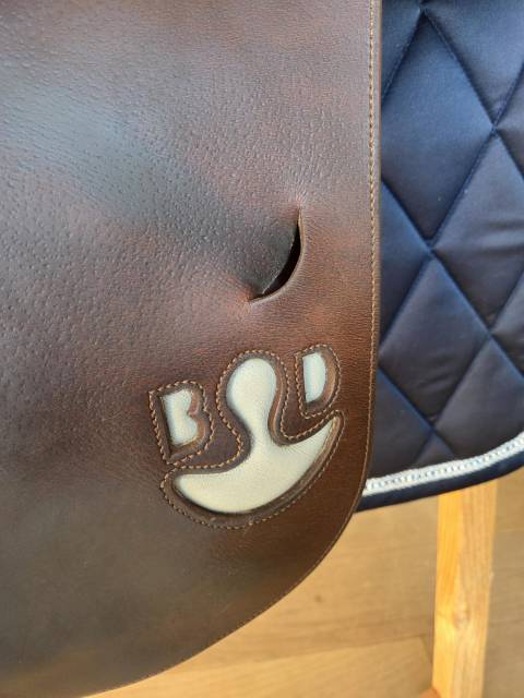 Sella da salto ostacoli Delgrange  17.5" - 2022