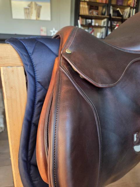 Sella da salto ostacoli Delgrange  17.5" - 2022