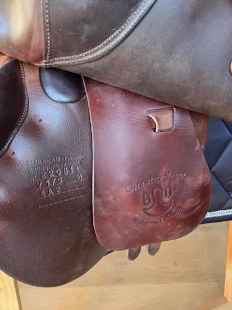 Sella da salto ostacoli Delgrange  17.5" - 2022