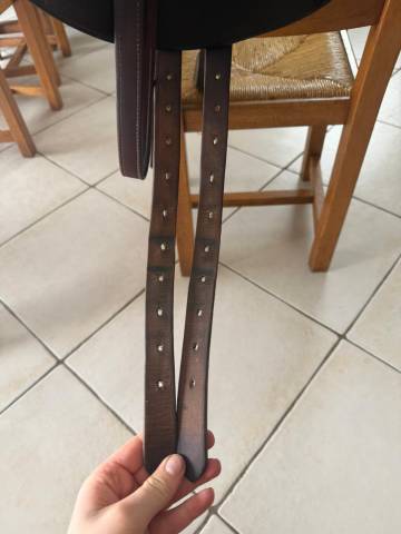 Sella da salto ostacoli CWD  17.5" - 2000