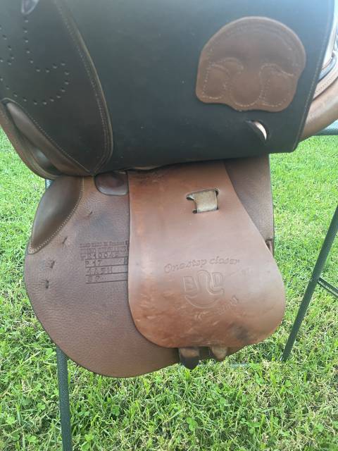 Sella da salto ostacoli Delgrange  17" - 2021