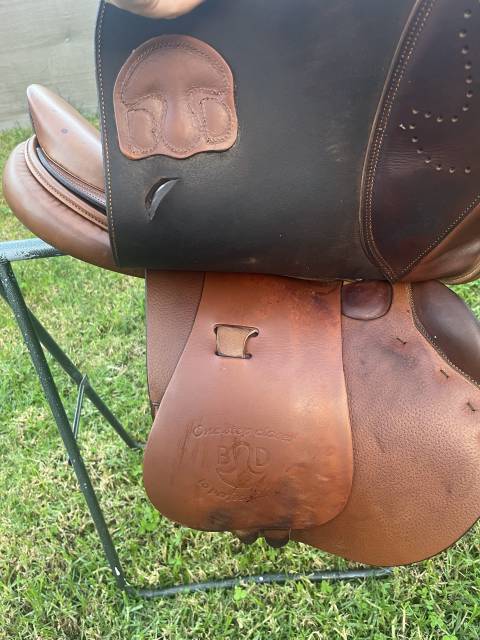 Sella da salto ostacoli Delgrange  17" - 2021