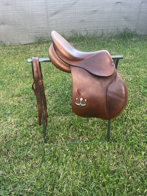 Sella da salto ostacoli Delgrange  17" - 2021