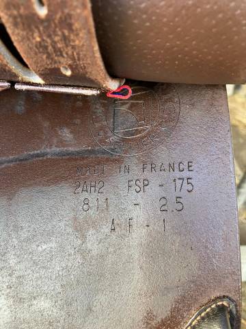 Sella da salto ostacoli Childeric  17.5" - 2025