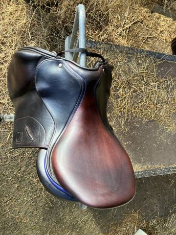 Sella da salto ostacoli Childeric  17.5" - 2025