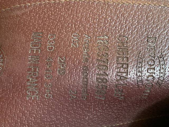 Sella da cross Devoucoux  17.5" - 2018